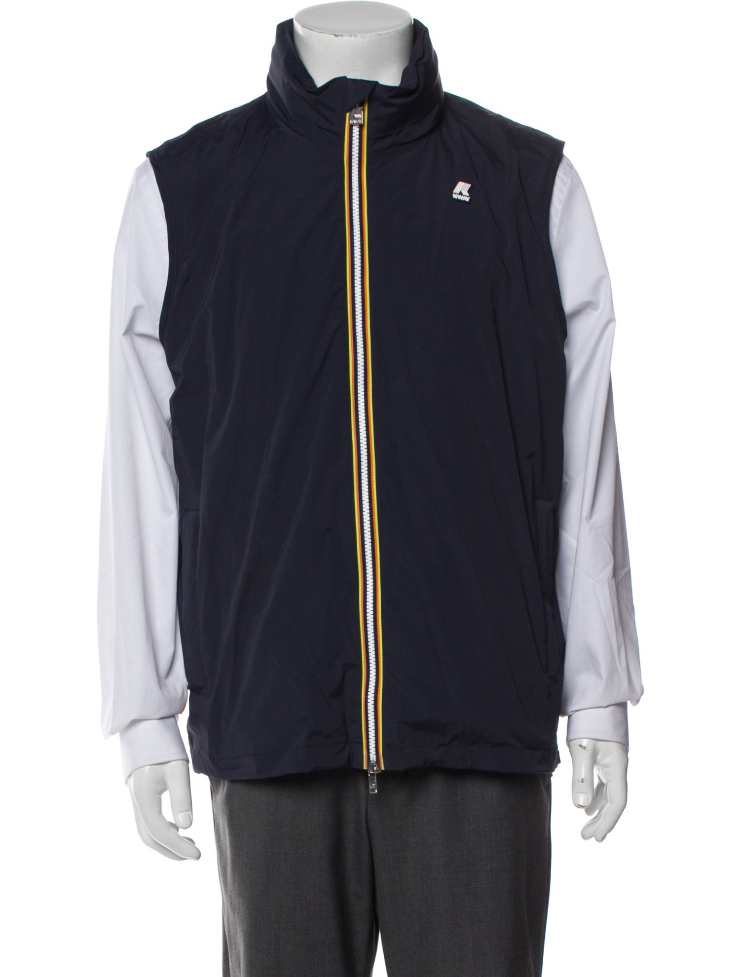 K-Way Striped Windbreaker