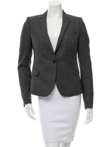 Neil Barrett Fitted Wool Blazer
