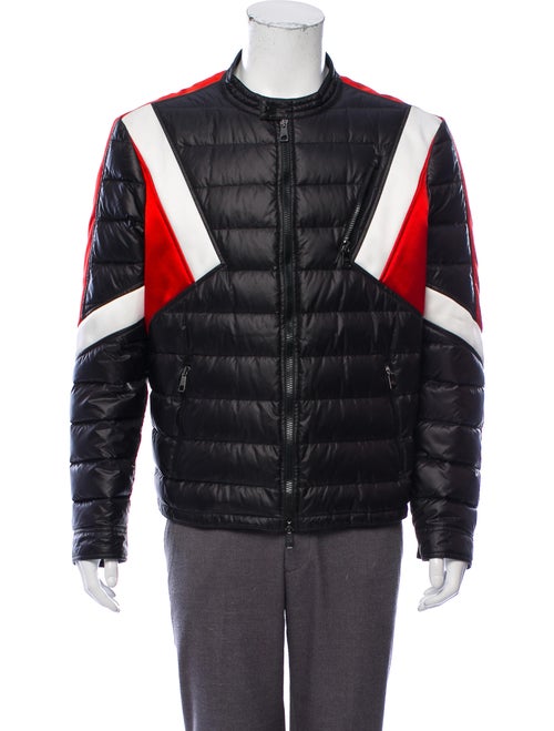 Neil Barrett Quilted Moto Jacket black