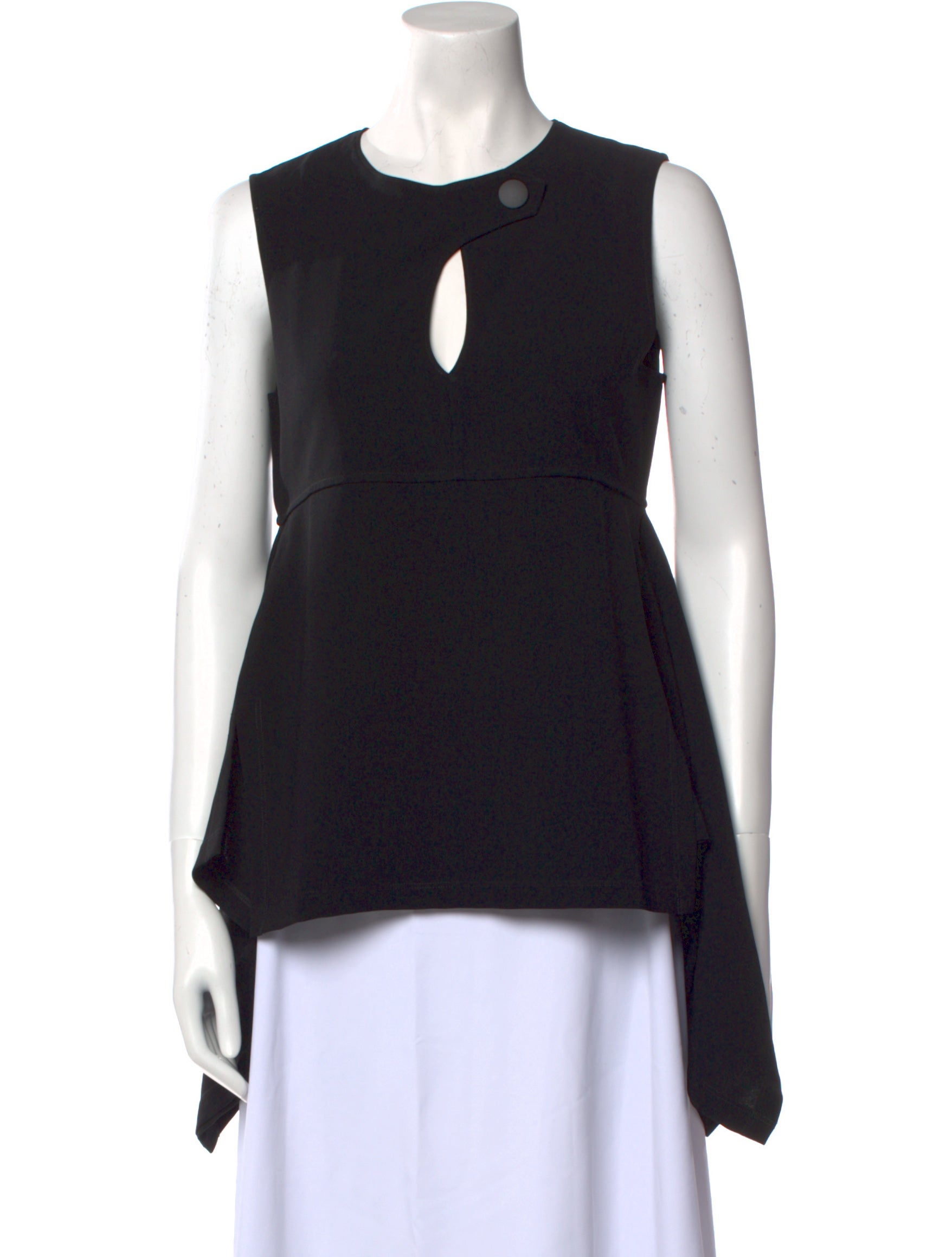 Neil Barrett Crew Neck Sleeveless Top