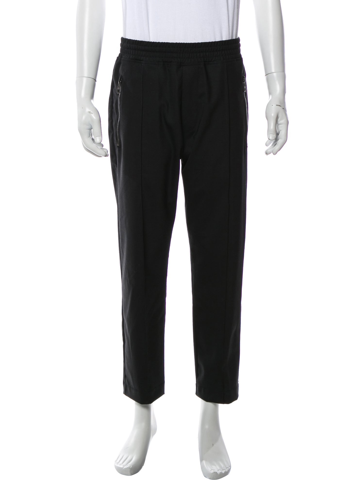 The Kooples Dress Pants Black, 9" Rise Pants, Clothing WKOOP43078