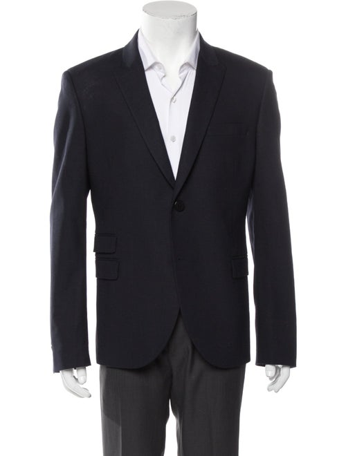 Neil Barrett Raw-Edge Trim Blazer
