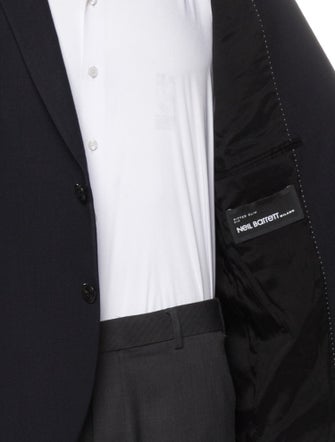 Neil Barrett Raw-Edge Trim Blazer
