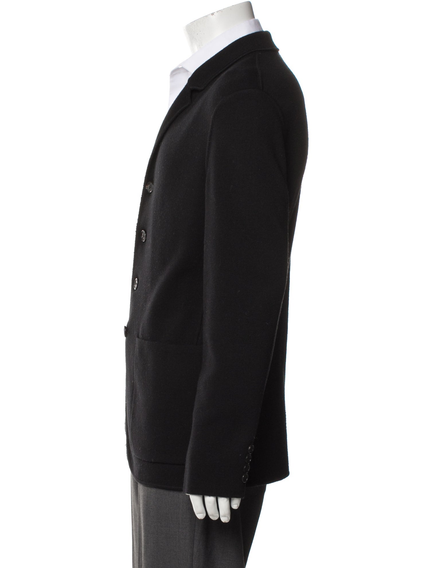 Neil Barrett Virgin Wool Coat