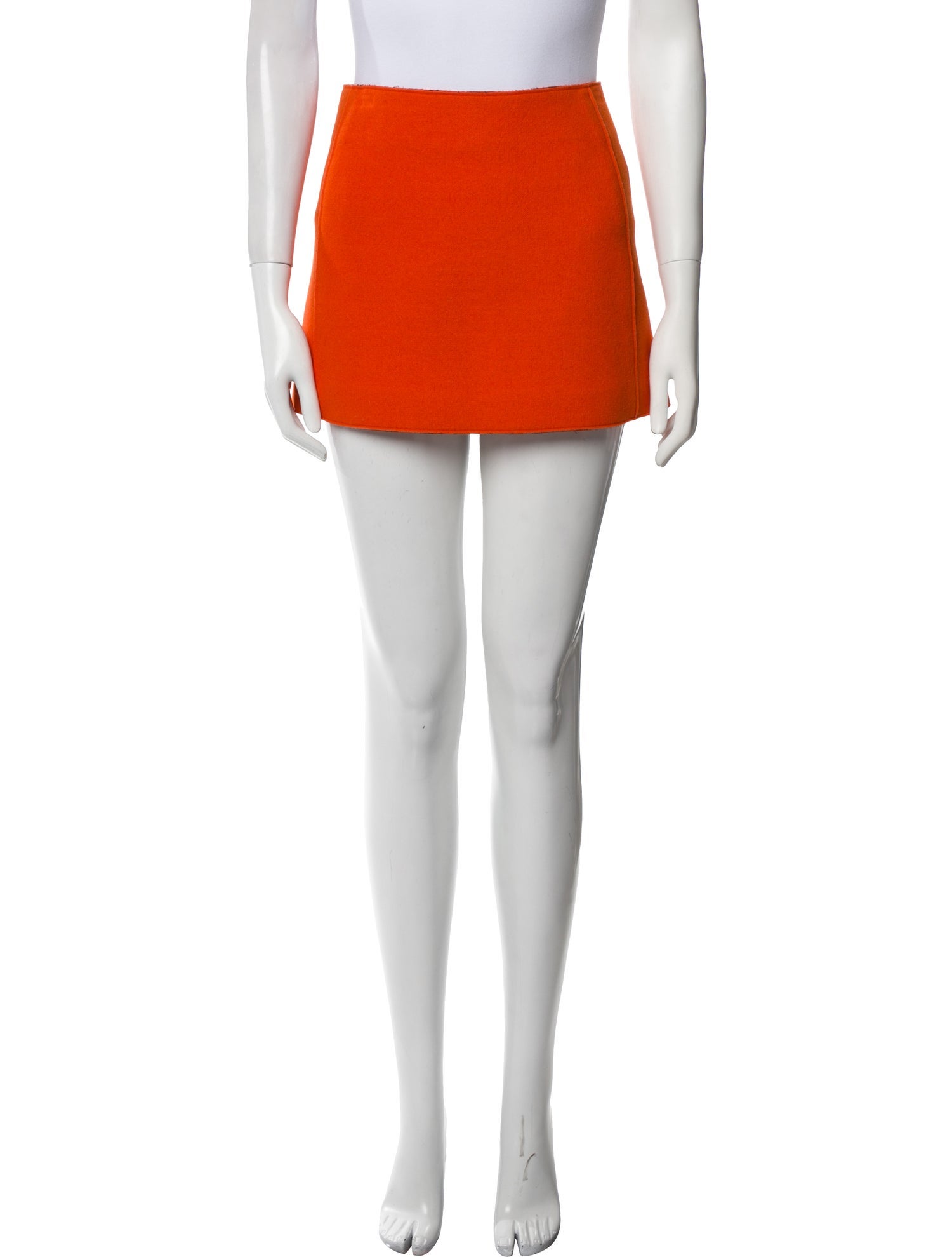 Neil Barrett Virgin Wool Mini Skirt
