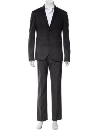 Neil Barrett Virgin Wool Raw-Edge Trim Blazer
