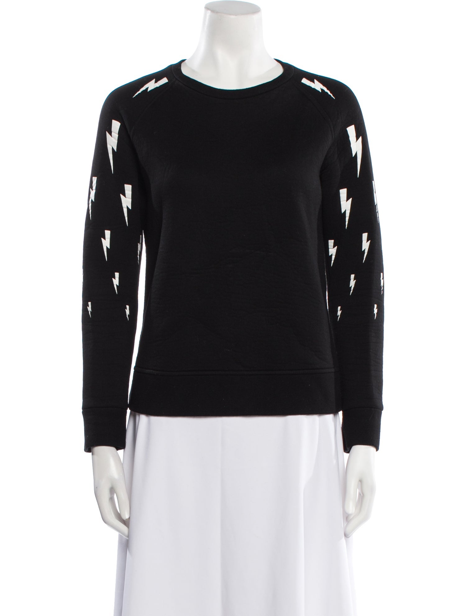 Neil Barrett Crew Neck Long Sleeve Sweatshirt