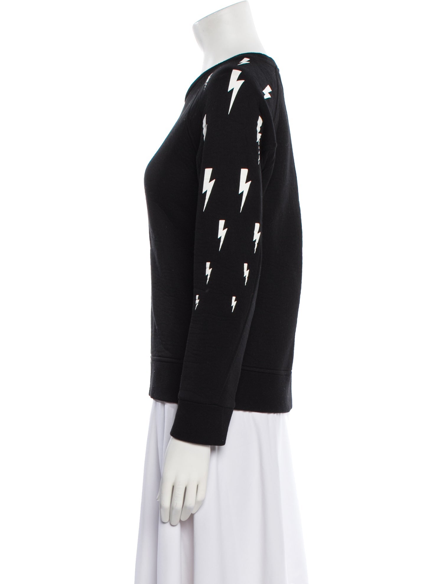 Neil Barrett Crew Neck Long Sleeve Sweatshirt