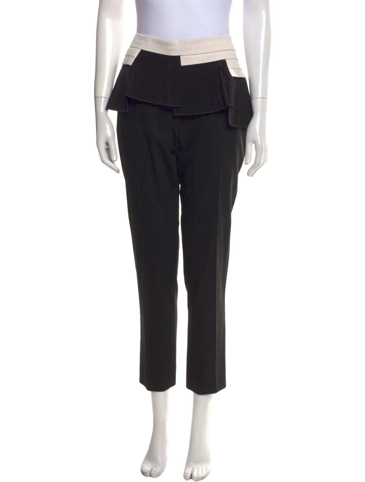 Neil Barrett Wool Straight Leg Pants