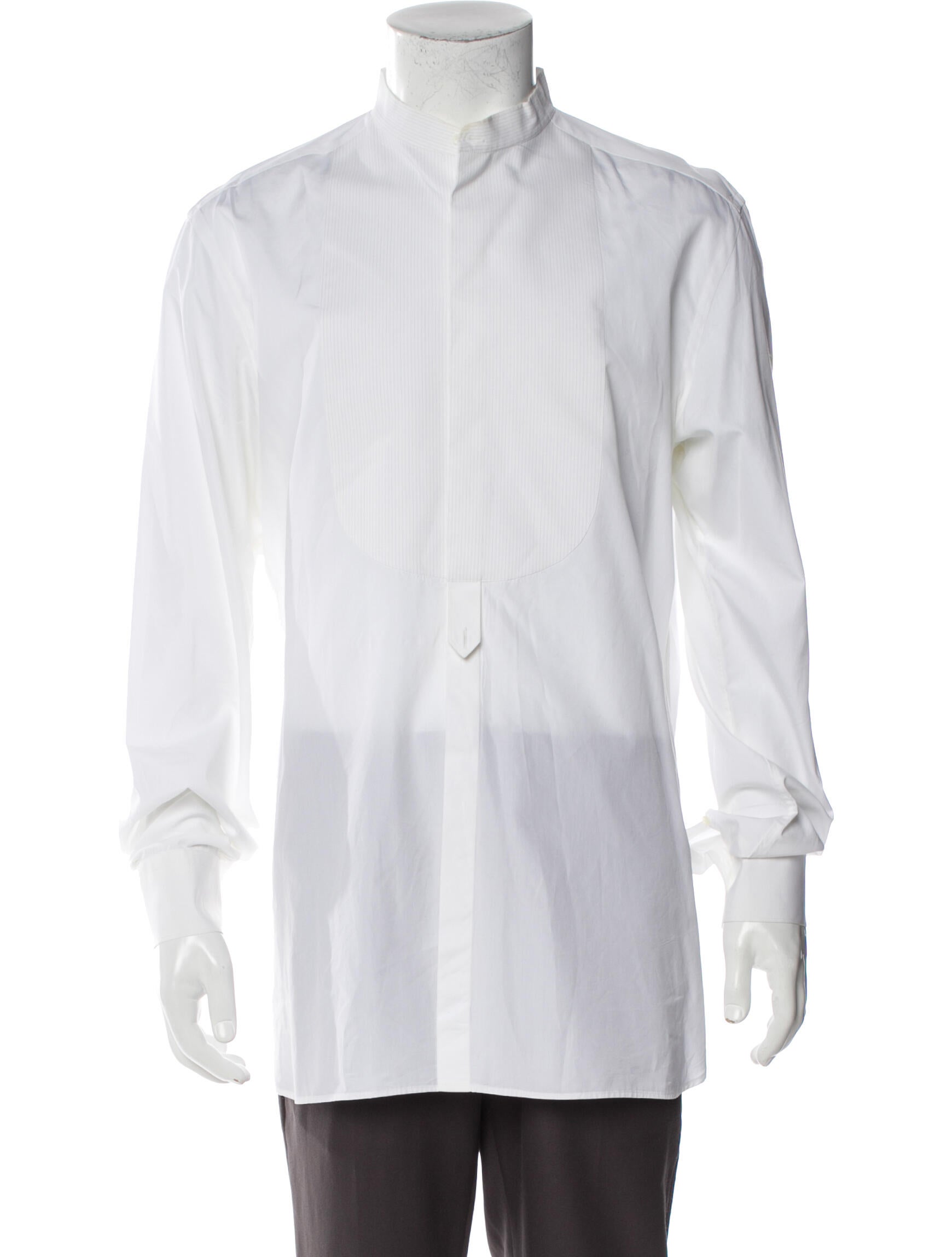 Neil Barrett Long Sleeve Tuxedo Shirt
