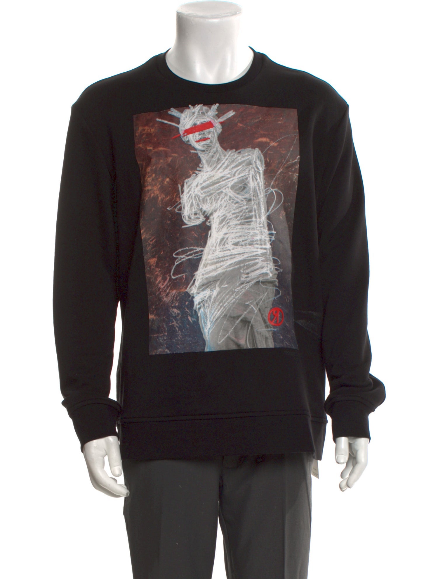 Thom Browne Floral Embroidered Zip Hoodie - Blue Sweatshirts