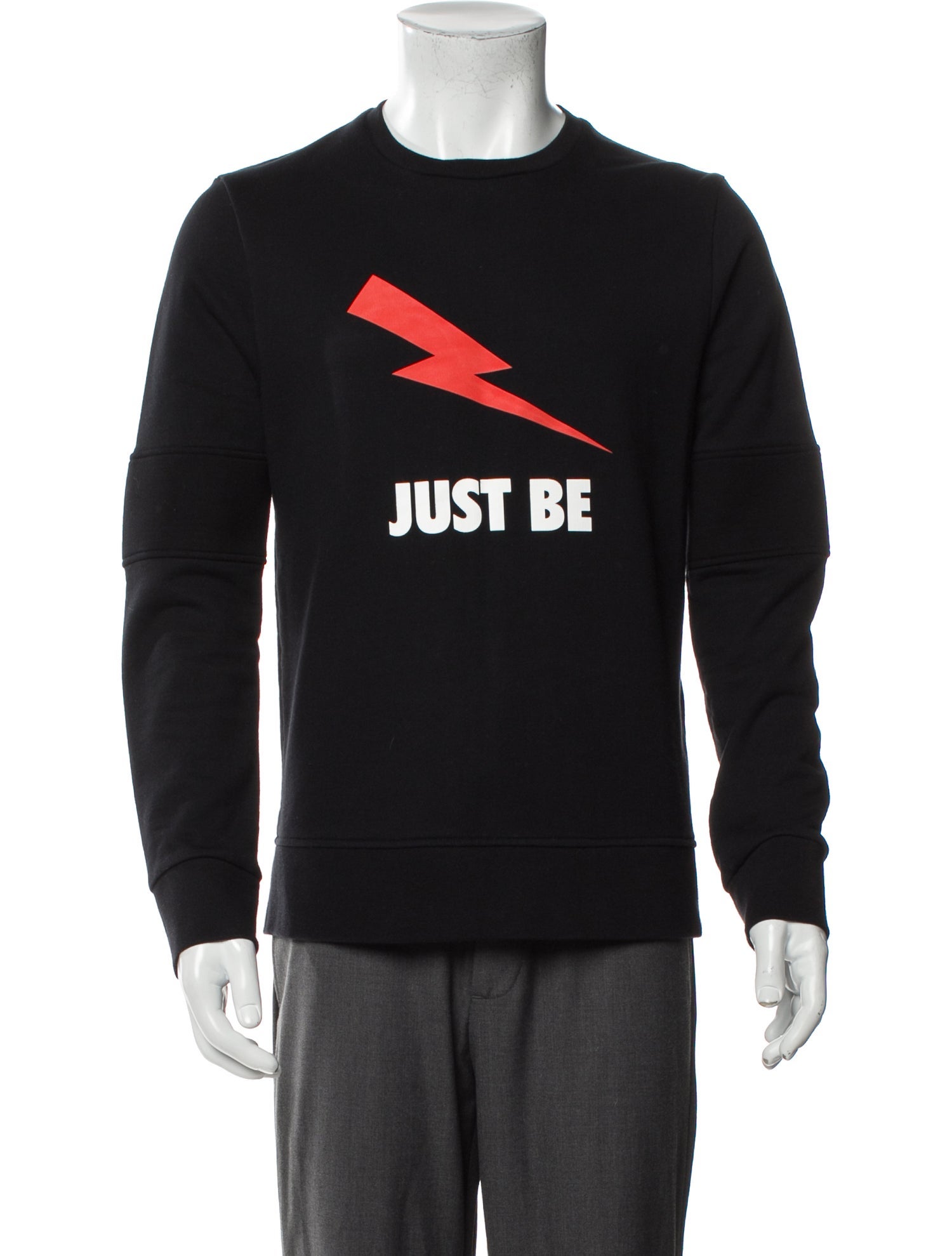 Neil Barrett Graphic Print Crew Neck Sweatshirt