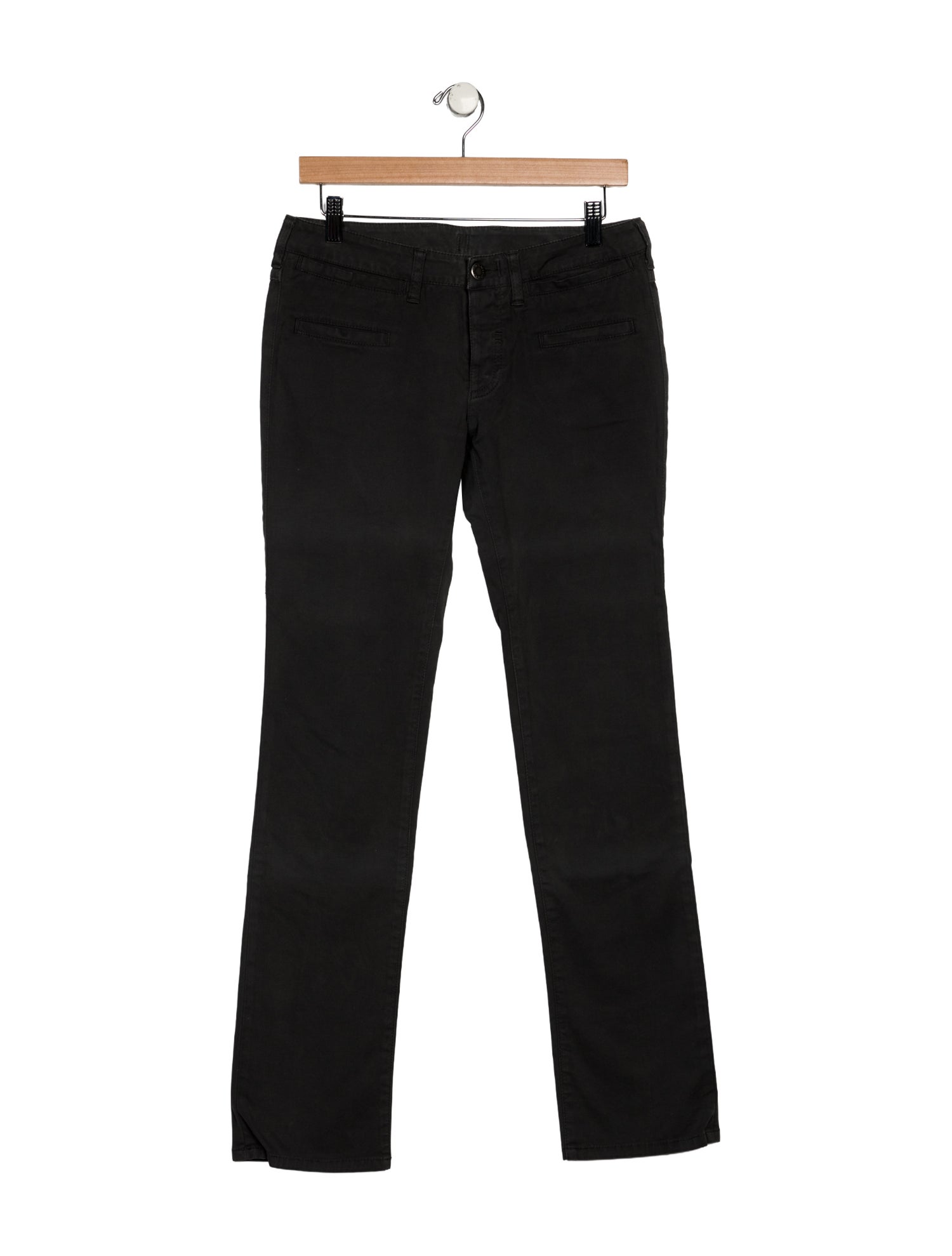 Neil Barrett Low-Rise Straight Leg Jeans
