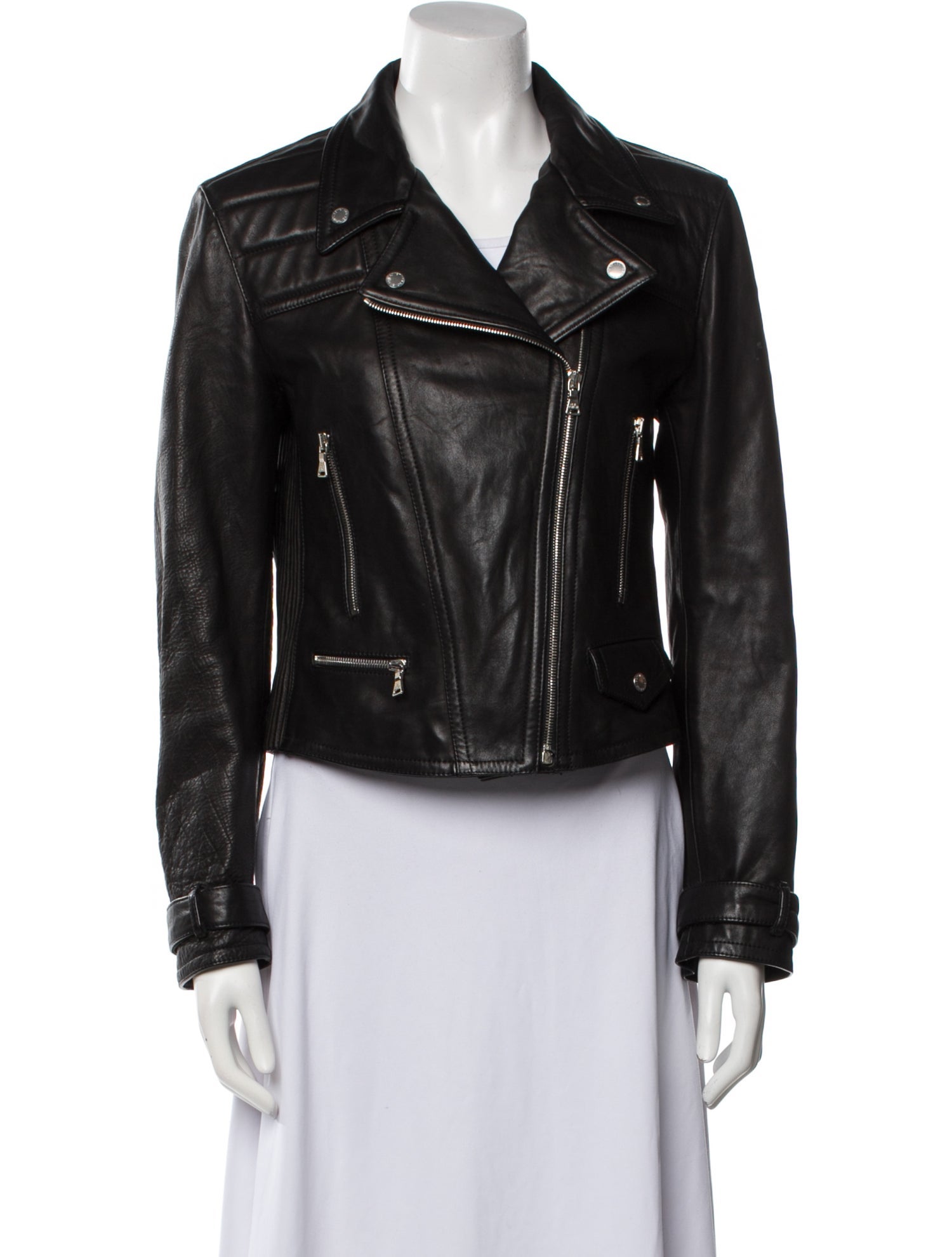 Neil Barrett Leather Biker Jacket