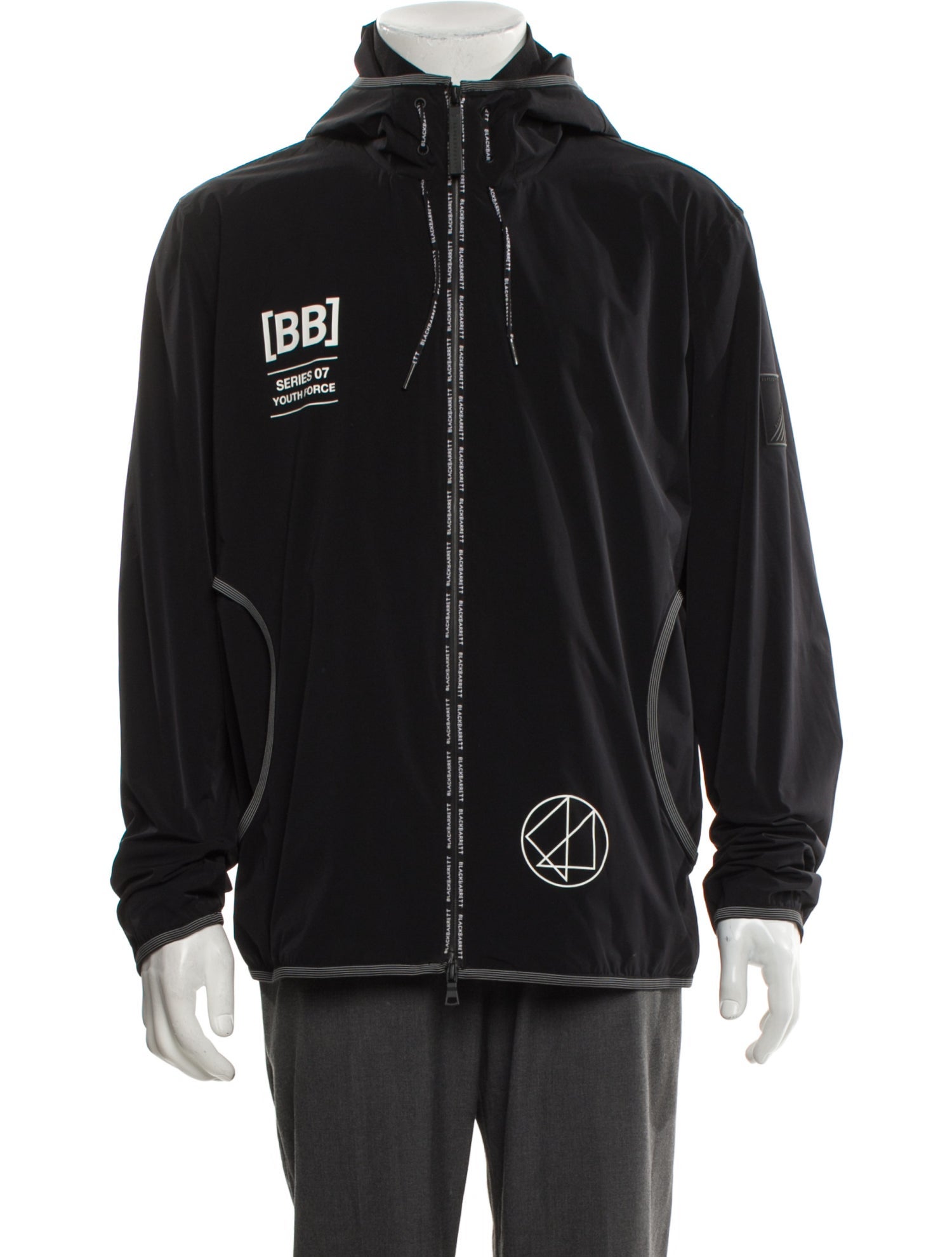 Neil Barrett Graphic Print Windbreaker