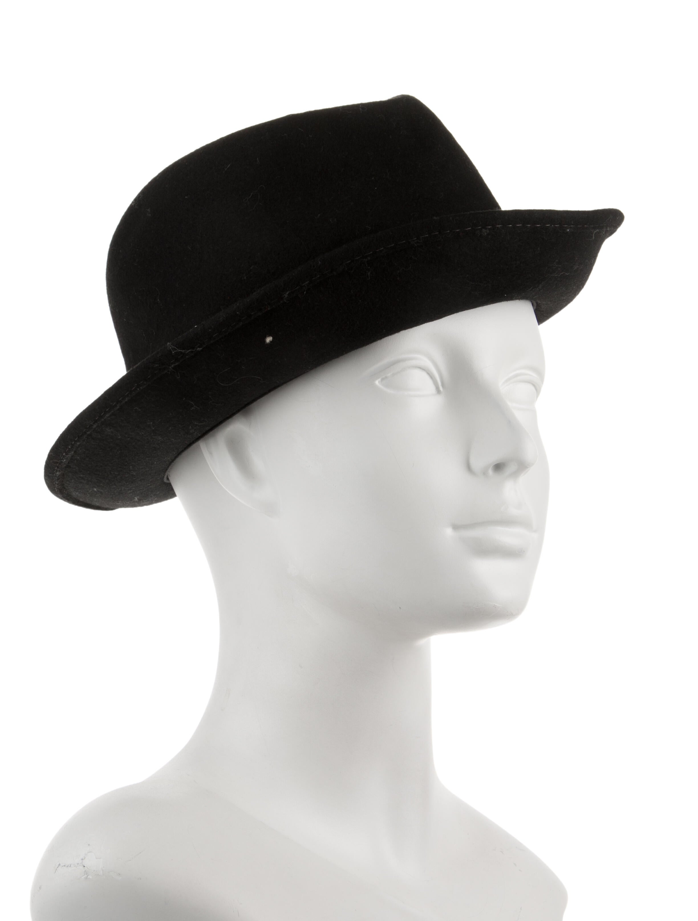 Neil Barrett Merino Wool Fedora Hat
