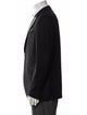 Neil Barrett Wool Leather Trim Embellishment Blazer