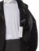 Neil Barrett Wool Leather Trim Embellishment Blazer