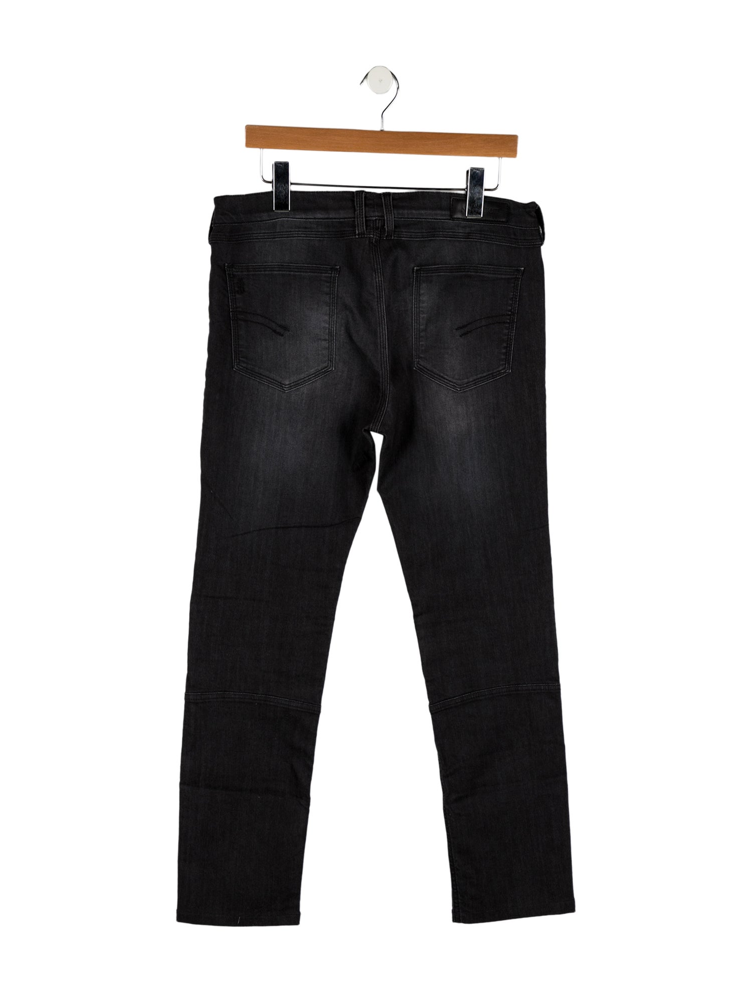 Neil Barrett Mid-Rise Straight Leg Jeans
