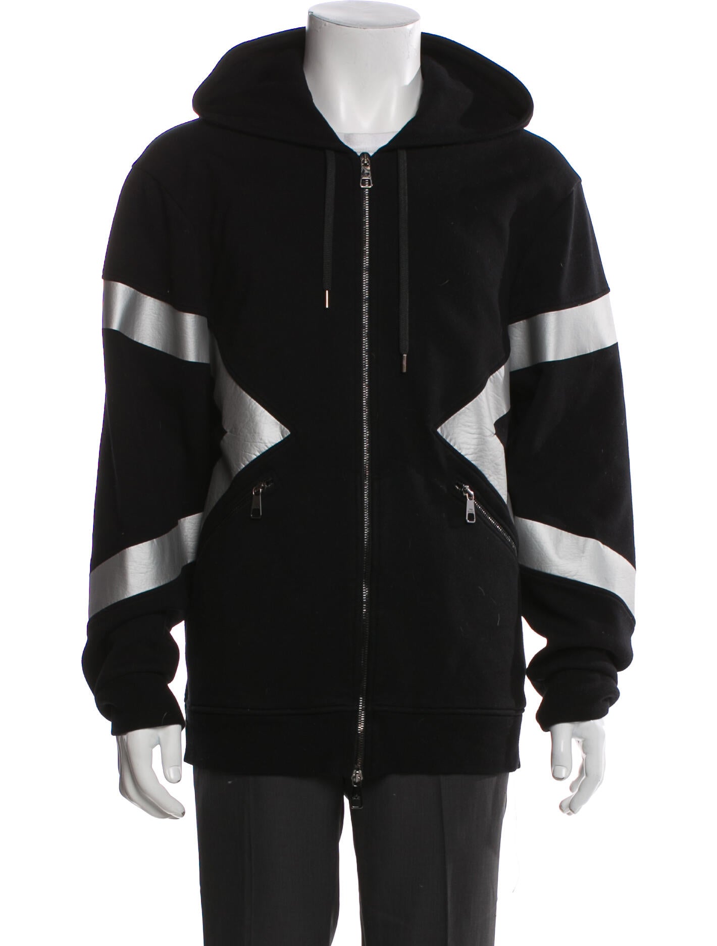 Neil Barrett Colorblock Pattern Bomber Jacket