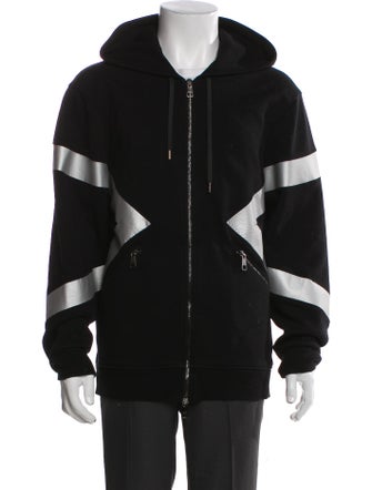 Neil Barrett Colorblock Pattern Bomber Jacket