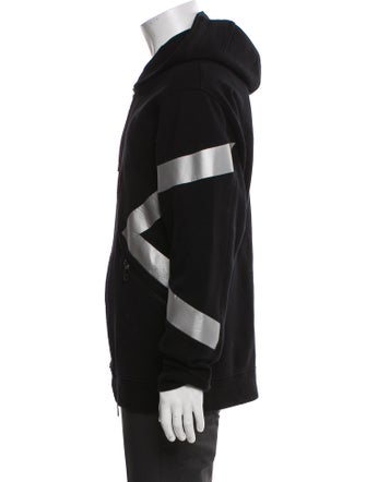 Neil Barrett Colorblock Pattern Bomber Jacket