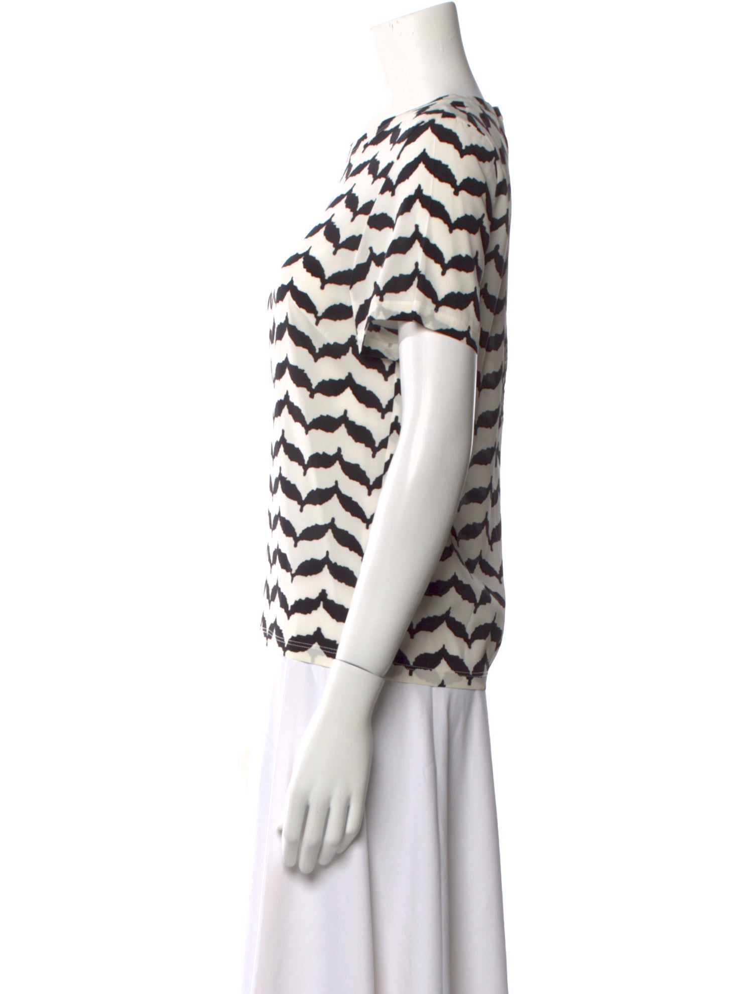 Neil Barrett Silk Printed T-Shirt