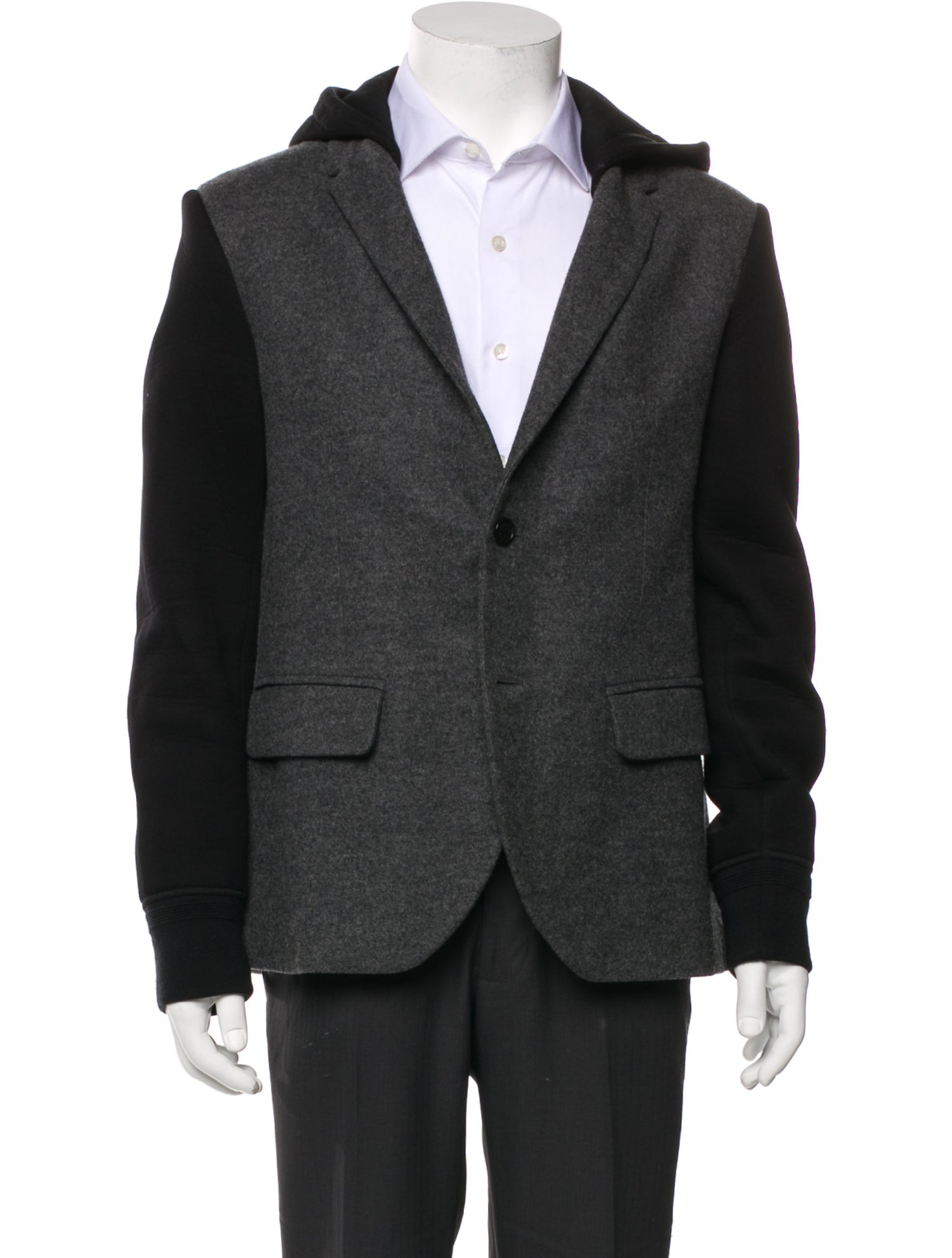 Neil Barrett Wool Peacoat