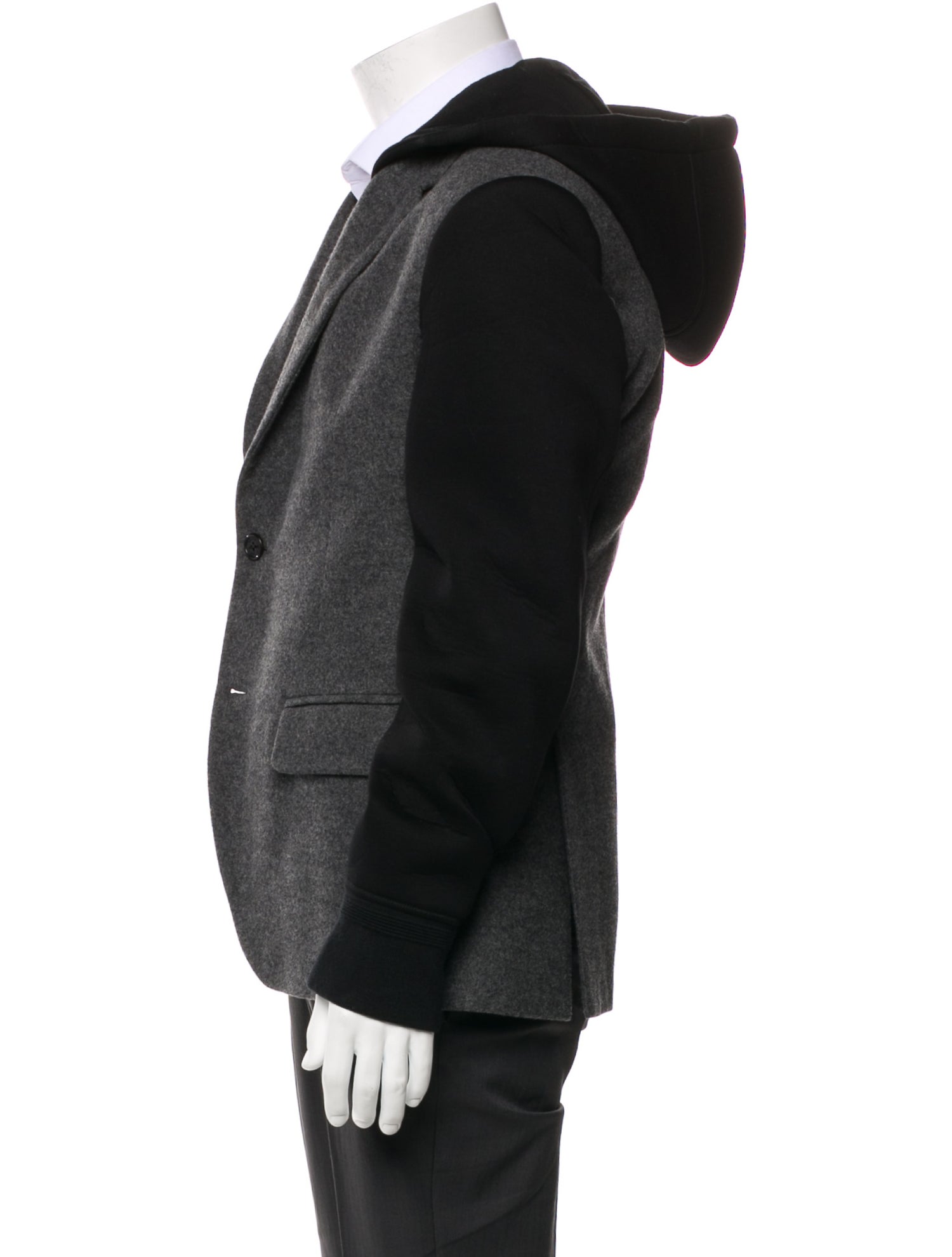 Neil Barrett Wool Peacoat