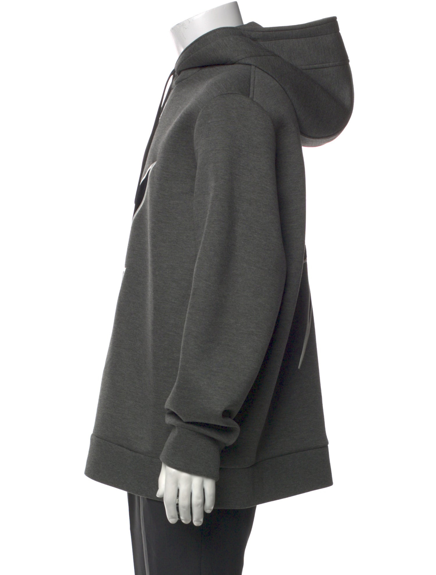 Neil Barrett Graphic Print Crew Neck Hoodie