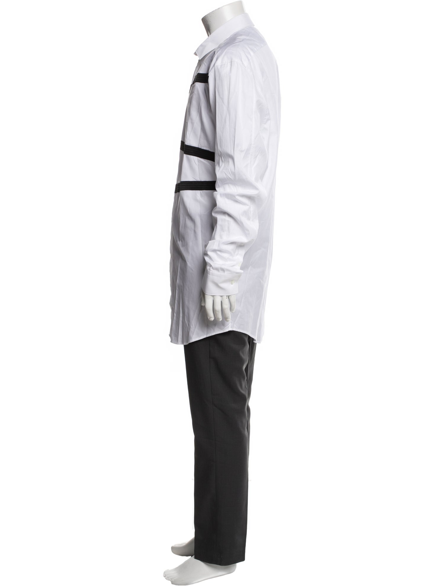 Neil Barrett Striped Long Sleeve Dress Shirt w/ Tags