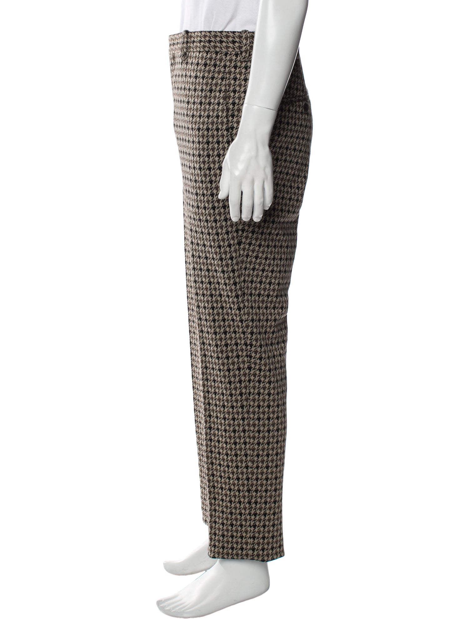 Neil Barrett Houndstooth Print Pants