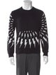 Neil Barrett Printed Crew Neck Pullover