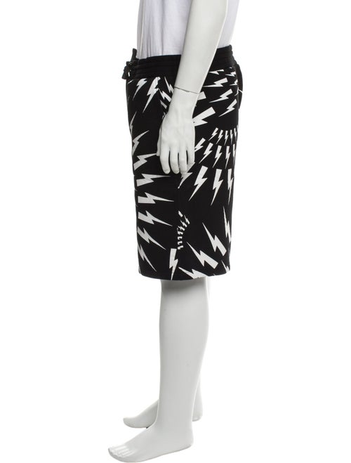 Neil Barrett Printed Jogger Shorts