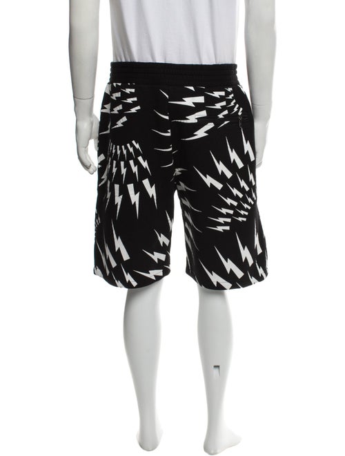 Neil Barrett Printed Jogger Shorts