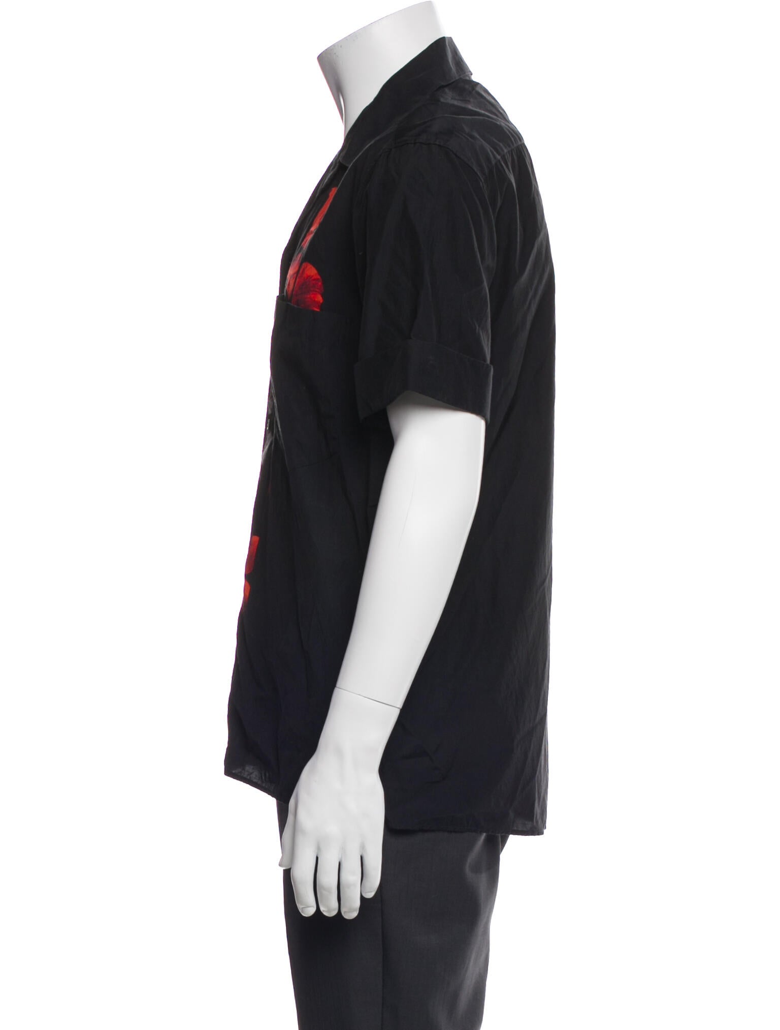 Neil Barrett Graphic Print Short Sleeve Shirt