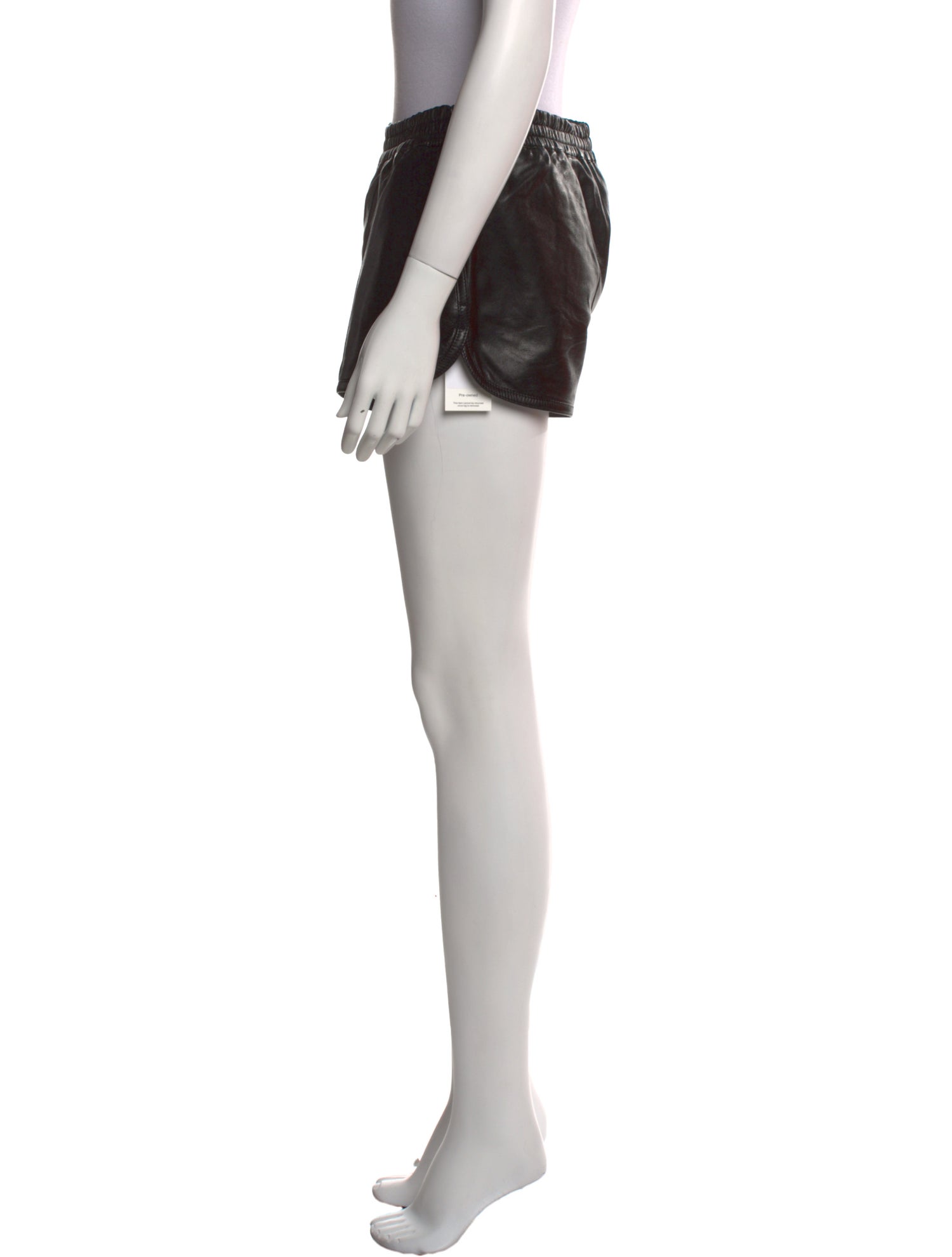 Neil Barrett Leather Mini Shorts w/ Tags