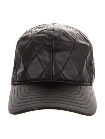 Neil Barrett Lamb Leather Trucker Hat