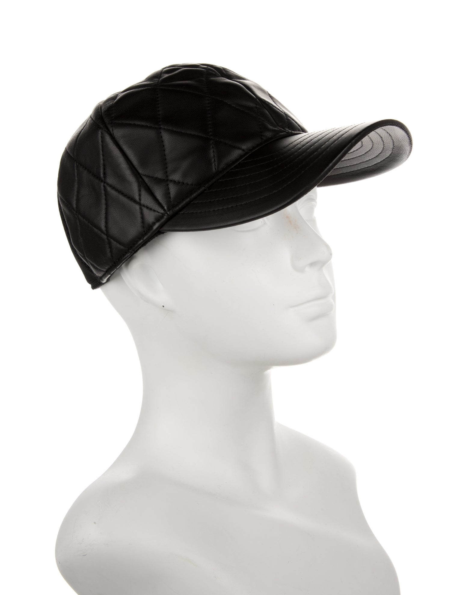 Neil Barrett Lamb Leather Trucker Hat