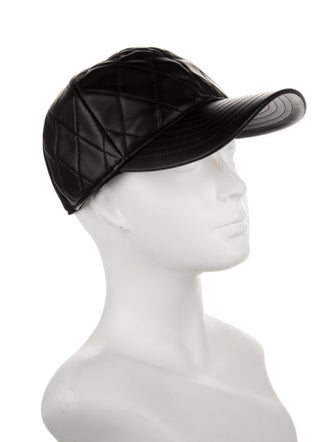 Neil Barrett Lamb Leather Trucker Hat