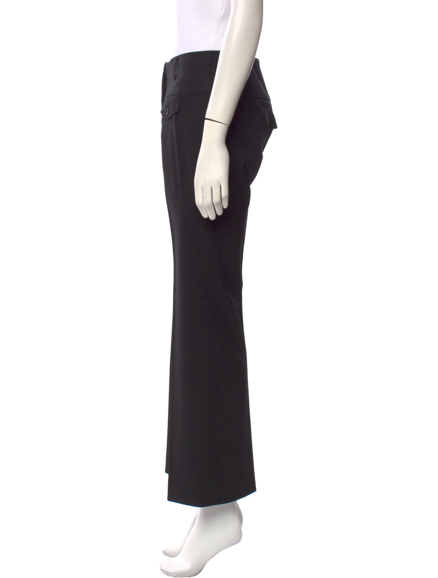 Neil Barrett Wool Wide Leg Pants
