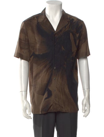Neil Barrett Printed Short Sleeve Shirt