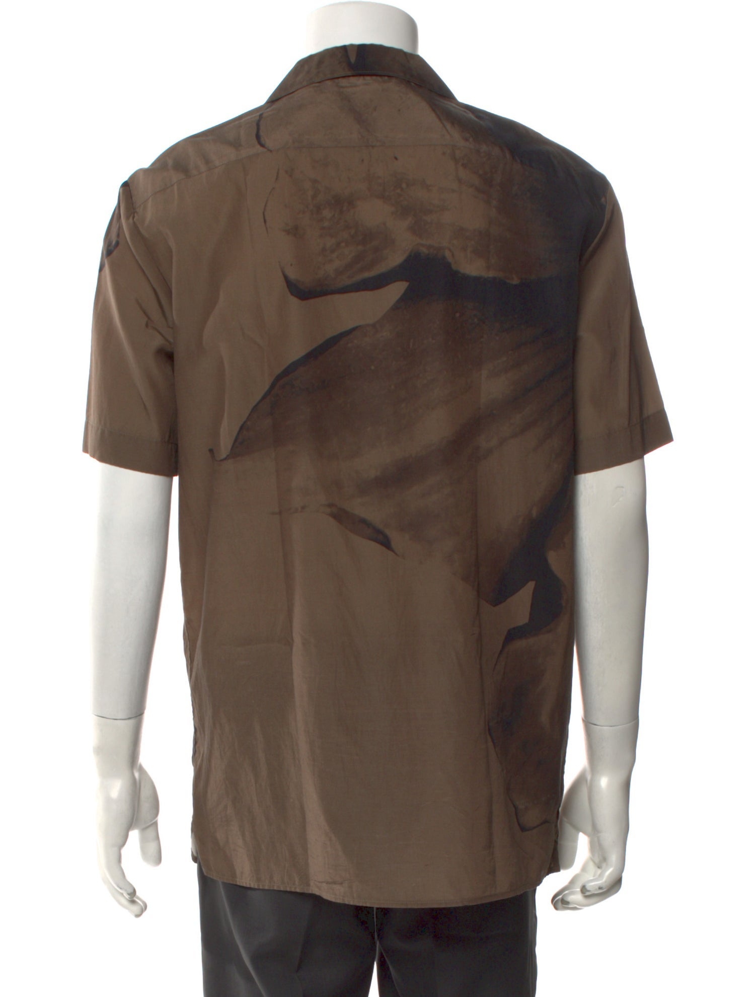 Neil Barrett Printed Short Sleeve Shirt