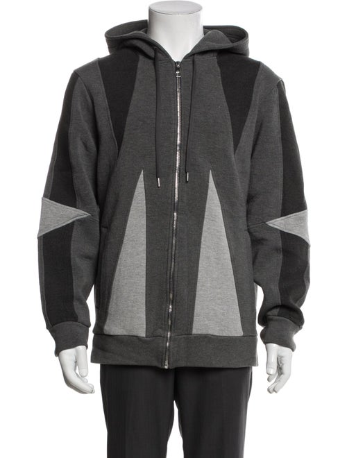 Neil Barrett Colorblock Pattern Windbreaker