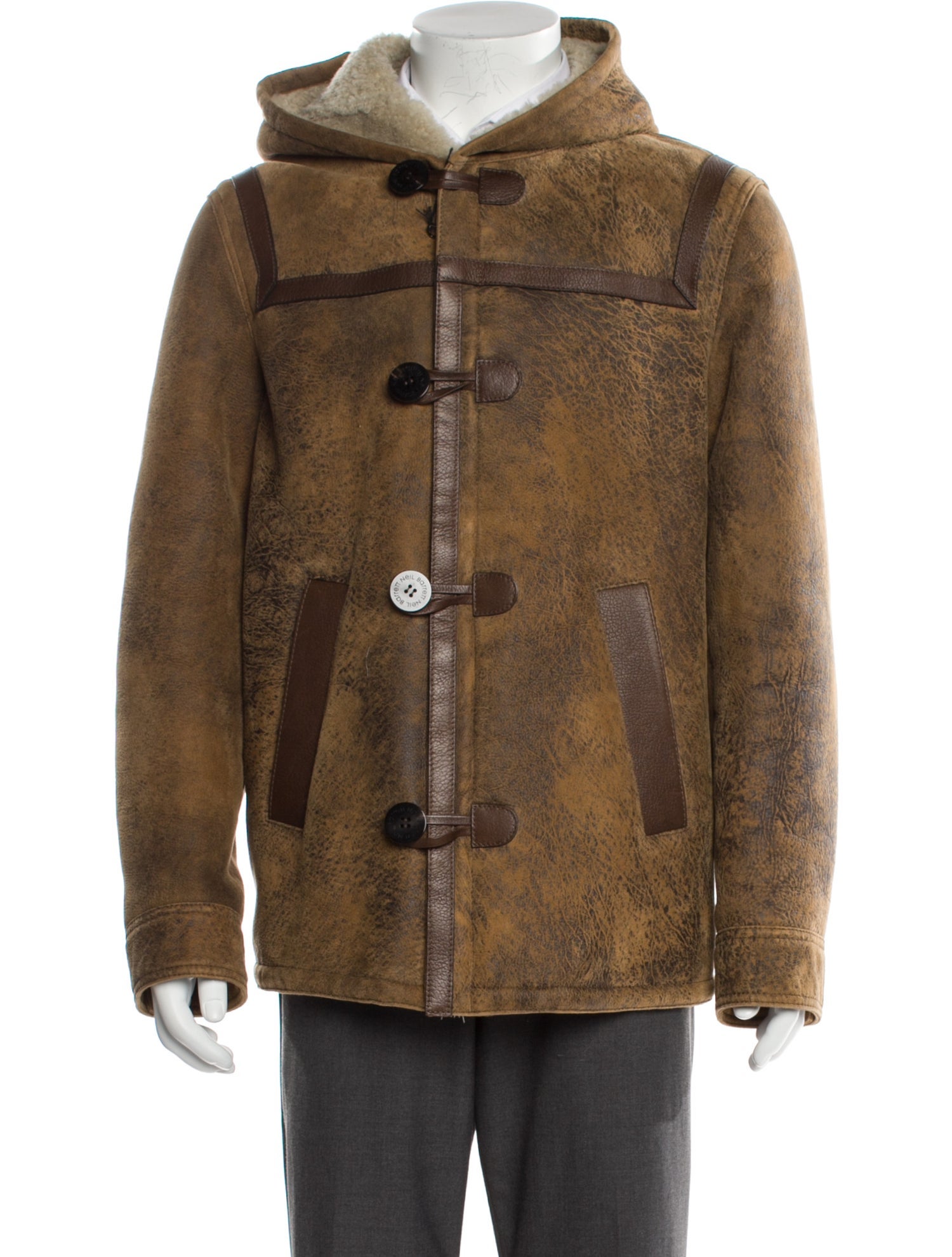 Neil Barrett Leather Jacket w/ Tags