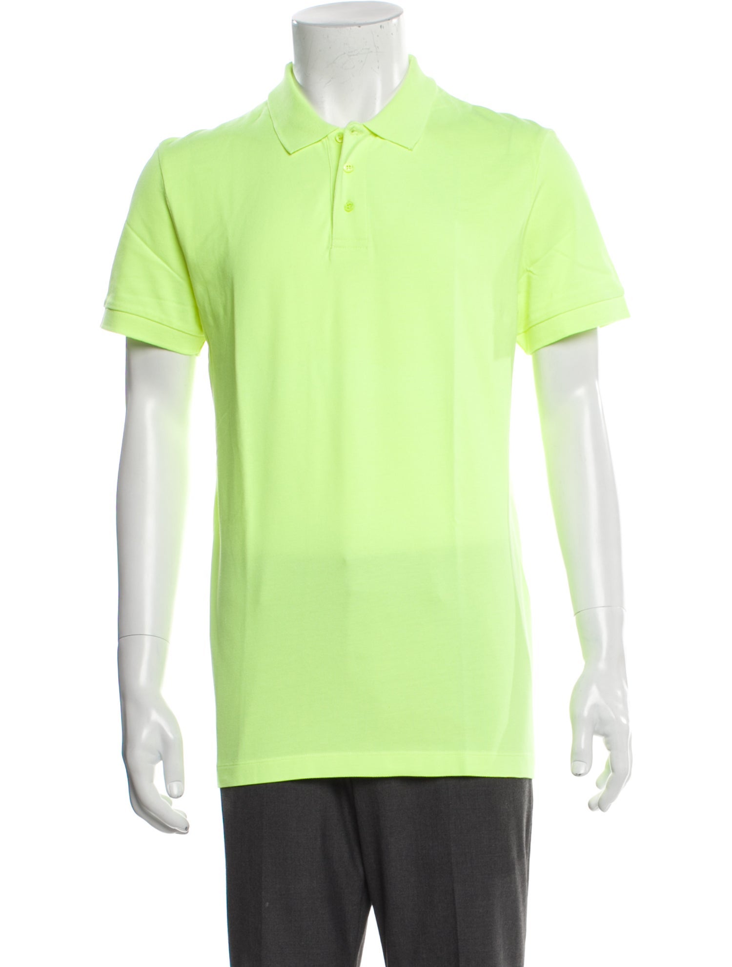 Neil Barrett Collar Short Sleeve Polo Shirt