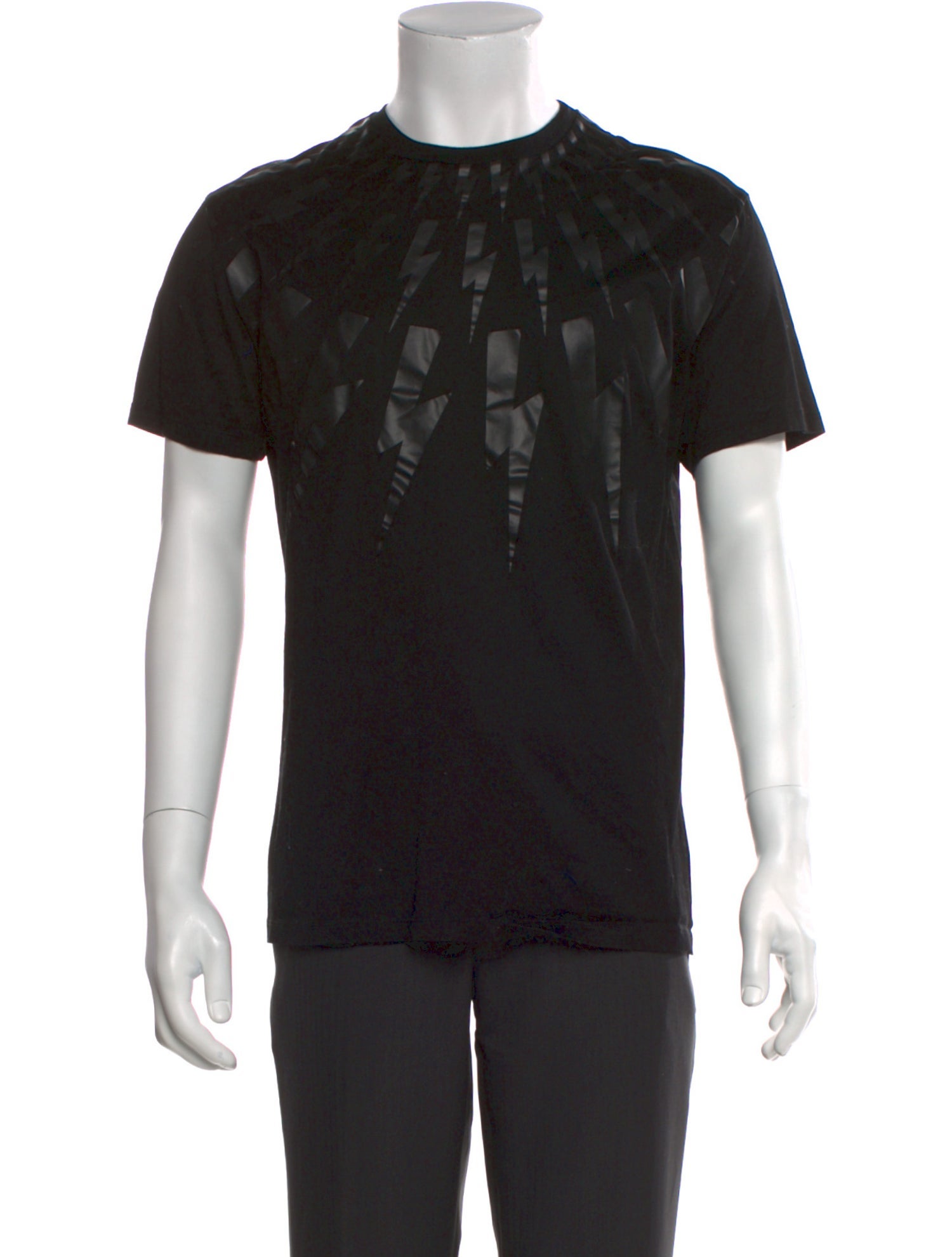 Neil Barrett Graphic Print Crew Neck T-Shirt