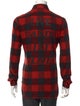 Neil Barrett Plaid Print Long Sleeve Shirt