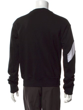 Neil Barrett Graphic Print Crew Neck Sweatshirt