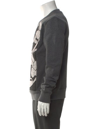 Neil Barrett Graphic Print Crew Neck Pullover